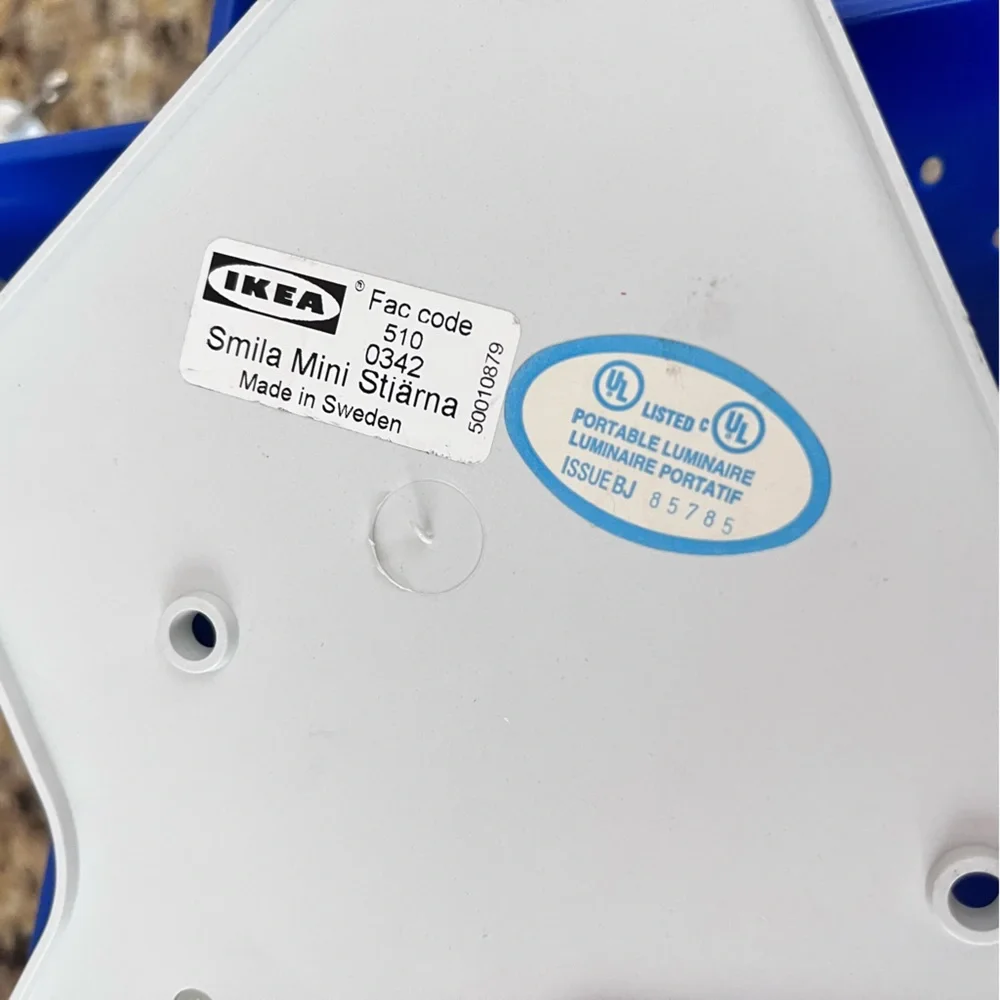 IKEA Smila Wall Mount Blue Star Light
